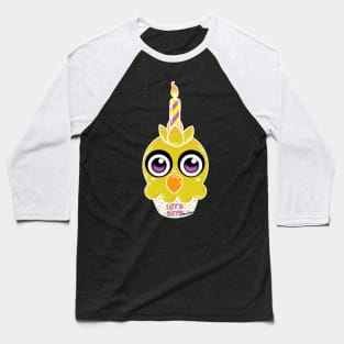 Chica Cupcake Baseball T-Shirt